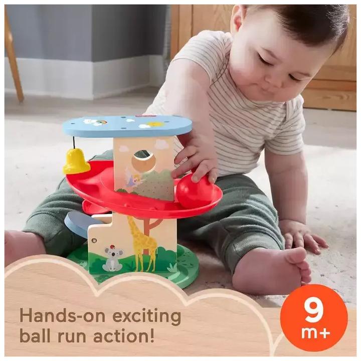 Image du produit Fisher-Price Circuit de billes du monde animal en bois