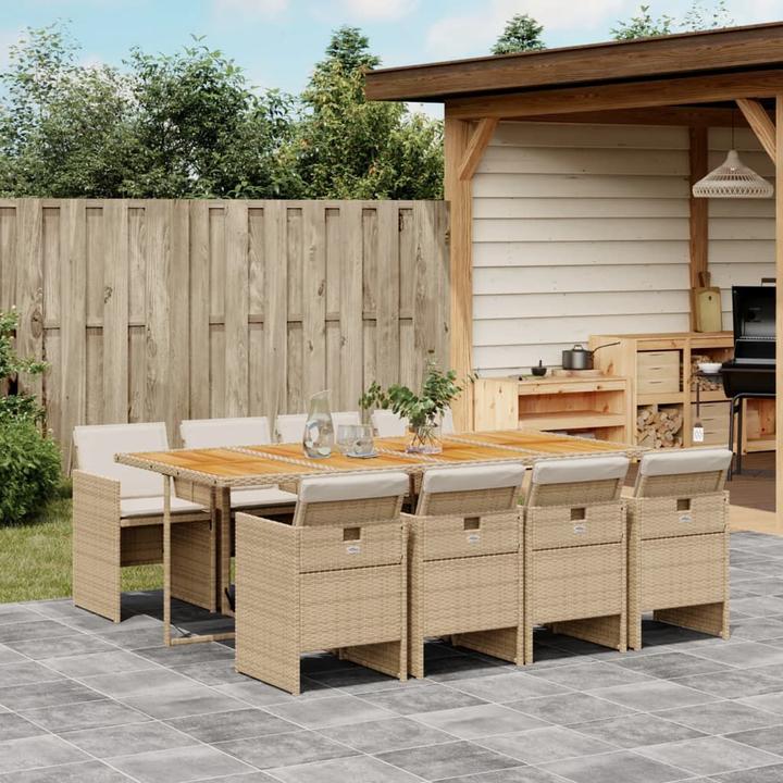 Produktbild vidaXL Garten Essgruppe (220 x 106 x 73 cm)