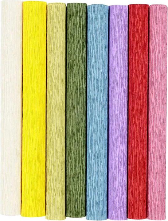 Produktbild Creativ Company Krepppapier Standard 25 x 60 cm, 105 g (105 g/m², 8 x)