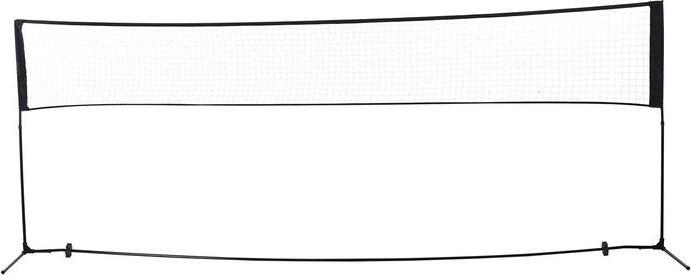 Actual product image Swisshandel24 Badminton net Volleyball and tennis net Portable 2 heights 94/158cm Carrying bag PE 400 x 60 cm