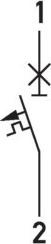 Actual product image Doepke DOEP DLS 6I C1-1 10KA Miniature circuit-breaker DLS 6i 1-pole 1A C-characteristic 1