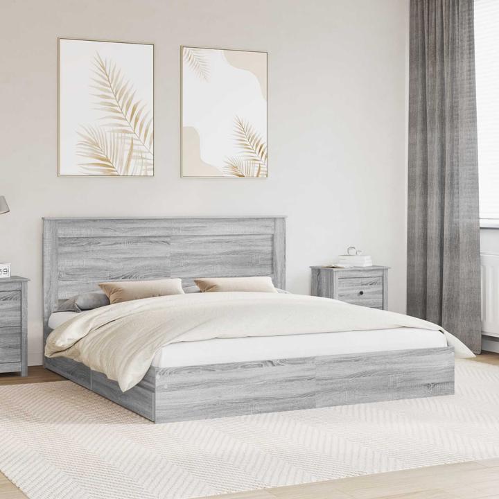 Image du produit vidaXL Aufbewahrungsbett (200 x 200 cm)