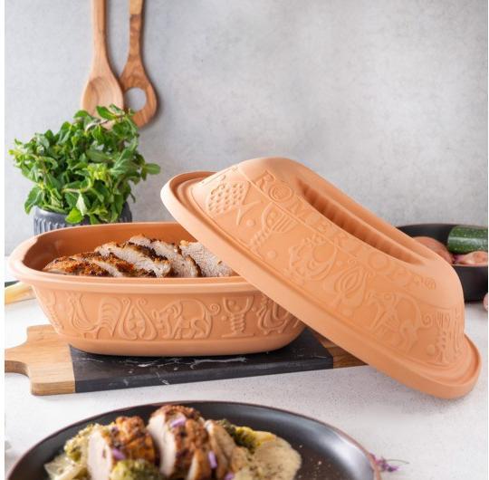 Productafbeelding Römertopf Medium brander Classic 4Pers (Braadpan + kasserol, Keramiek)