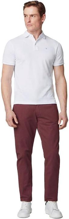 Produktbild Hackett Heren Stripe CLRBAND SS Poloshirt, wit (wit), S, Wit (wit), S (S)
