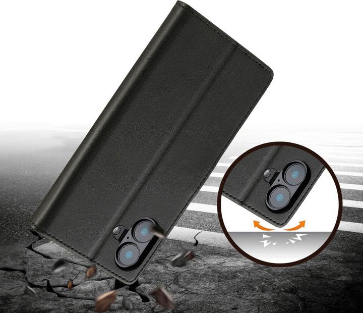 Produktbild Cover-Discount iPhone 16 Plus - LC.IMEEKE Leder Etui Hülle (Apple iPhone 16 Plus)