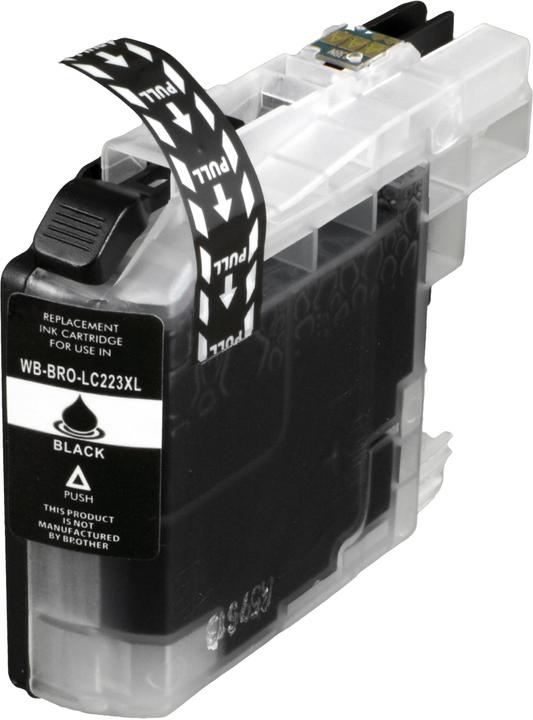 Actual product image Ampertec LC-223BK black (FC)