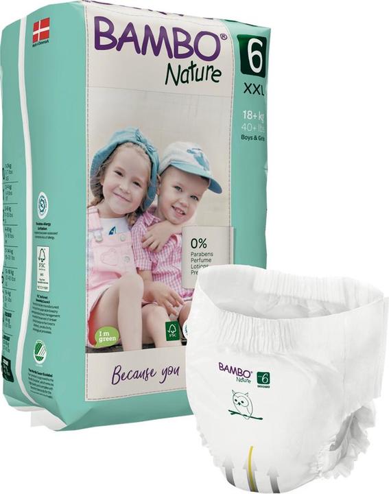 Actual product image Bambo Training diapers (Size 6, Pack, 18 Piece)