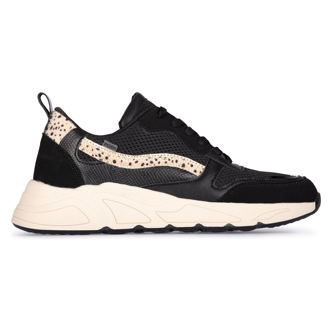 Posh, Vrouwen, Sneakers, Scarpe Da Ginnastica Charlie, Zwart, (36)