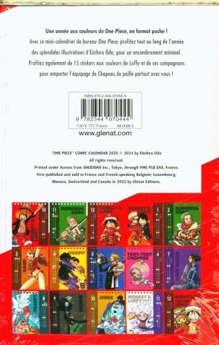Produktbild One Piece : mini-calendrier 2026