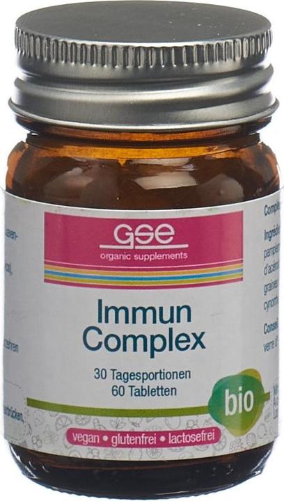 Image du produit GSE Immune Complexe bio cpr (60 pièce(s), Cachets, 123 g)