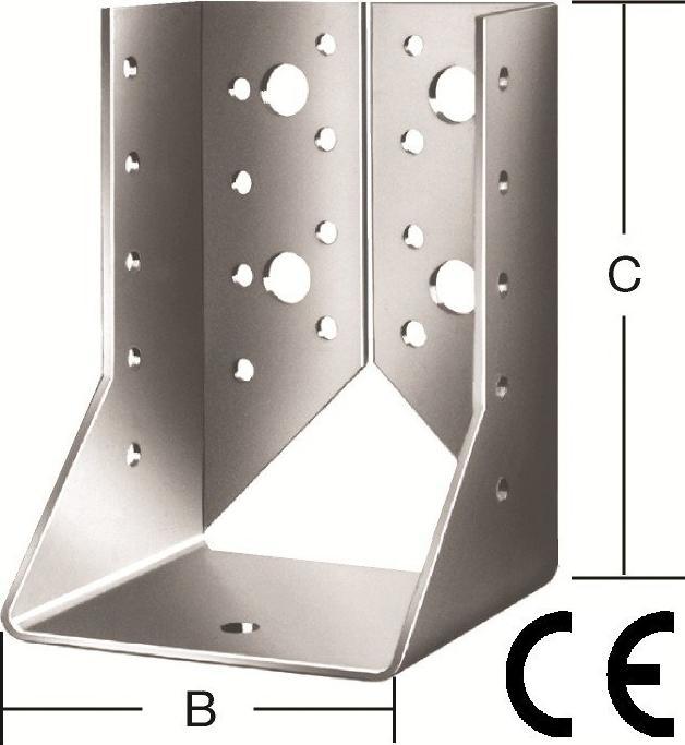 Produktbild Vormann Balkenschuh Typ B 80/120 (Balkenschuh, 10 Stk.)