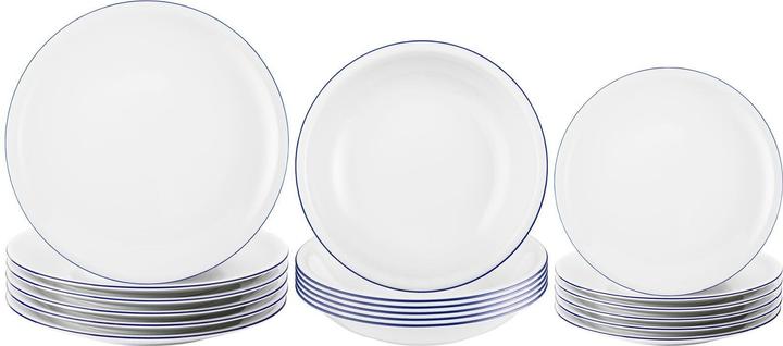 Produktbild Seltmann Compact Blaurand Teller-Set (18 Stk.)