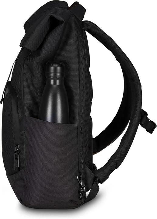 Produktbild Invicta Akt Falten Akt Falten Rucksack für Erwachsene, Unisex, Schwarz, Einheitsgrösse, Geschäftlich (24 l)