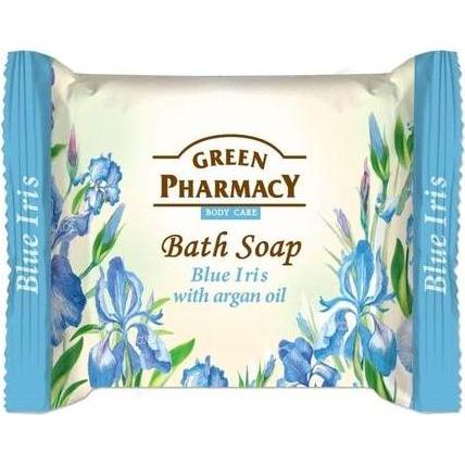 Schubiger Bath Soap Bar Blue Iris with Argan Oil 100g (Hartseife) (41922674)
