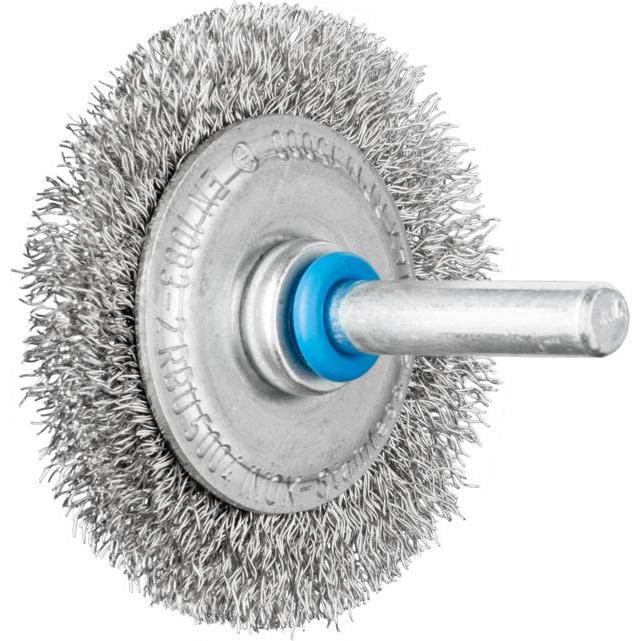 Pferd, Schleifmittel, Rundbürste mit Schaft. ungezopft RBU 5004/6 INOX 0.20 VPE: 10