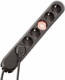 Produktbild Bachmann Smart Verlängerungsschnur (6x, CEE 7/3, 5 m)