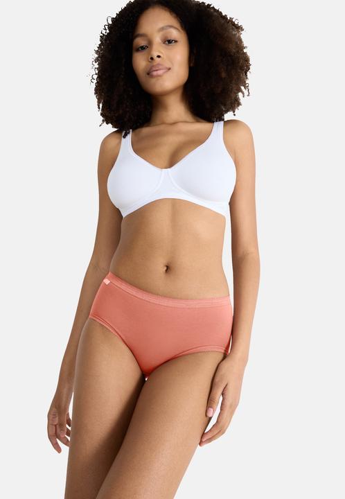 Produktbild Sloggi Unterhose BASIC+ MIDI Damen-Slip 3er Pack (40, 3er Pack)
