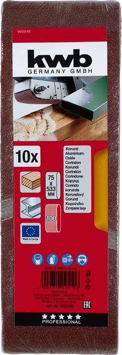 Actual product image kwb Sanding belt (100)