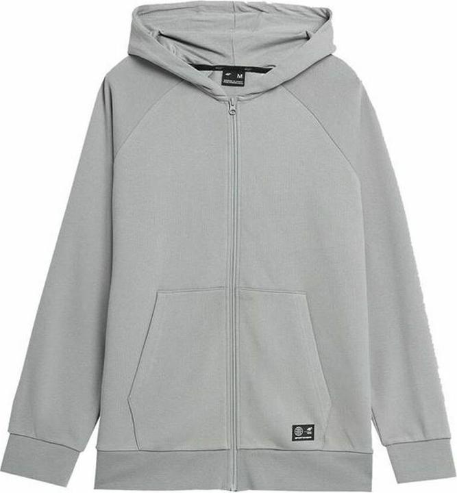 Produktbild 4F Bluza męska H4Z22-BLM011 Szary r.M (M)