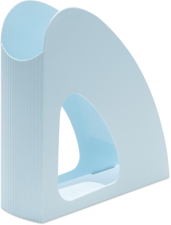 Actual product image Han Magazine file Re-LOOP pastel blue (C4, A4)