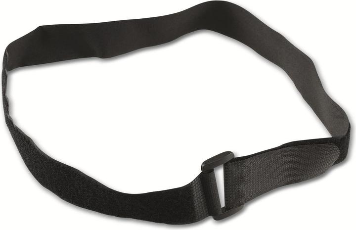 Actual product image Chilitec Velcro tape set with eyelet, 80x3 cm, black, 5 pieces