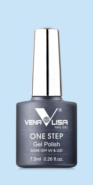 Venalisa 3 en 1 Vernis en gel Light Blue UV/LED (Bleu clair, Vernis semi-permanent)
