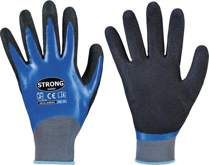 Opti Flex Knitted glove Laredo, nitrile, size 9