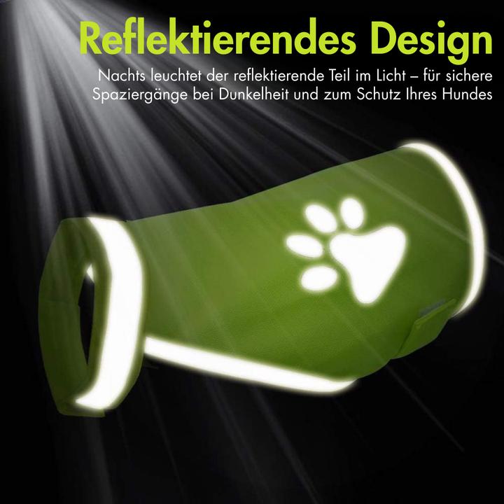 Actual product image Suba Reflective safety vest for dogs (S, Dog vest)