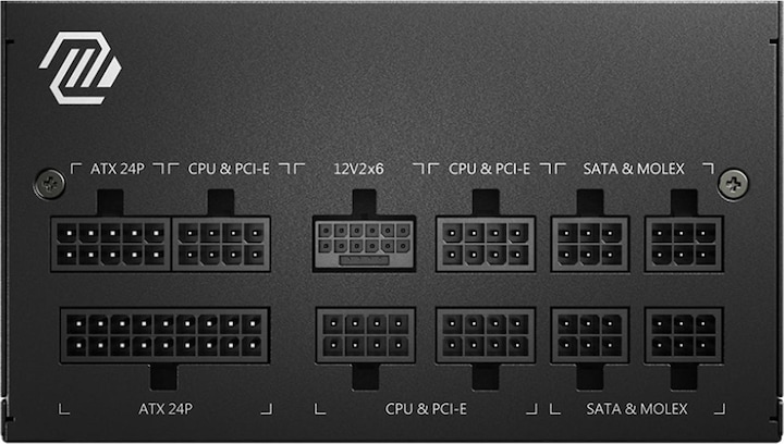 Actual product image MSI MAG A750GL PCIE5 (750 W)