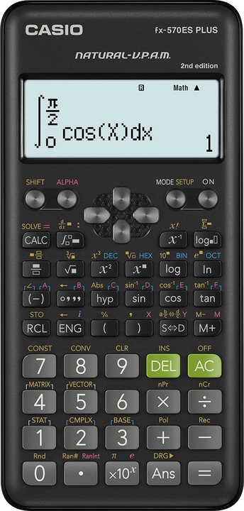 Immagine prodotto Casio Fx-570Es Plus 2 Calcolatrice Scientifica con (Batterie)
