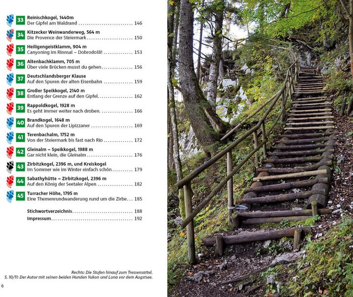 Produktbild Wandern mit Hund Steiermark (Deutsch, René Apfelknab, 2023)