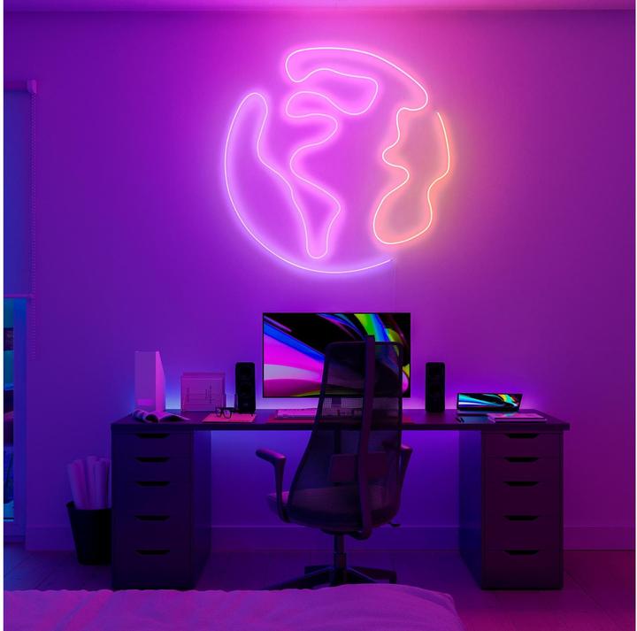 Actual product image Philips Essential Flex Gradient Lighstrip (Multicoloured, RGBW, 1000 cm, Indoor)