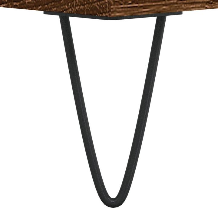 Immagine prodotto VidaXL Plattenschrank Braun Eichen-Optik 84,5x38x89 cm