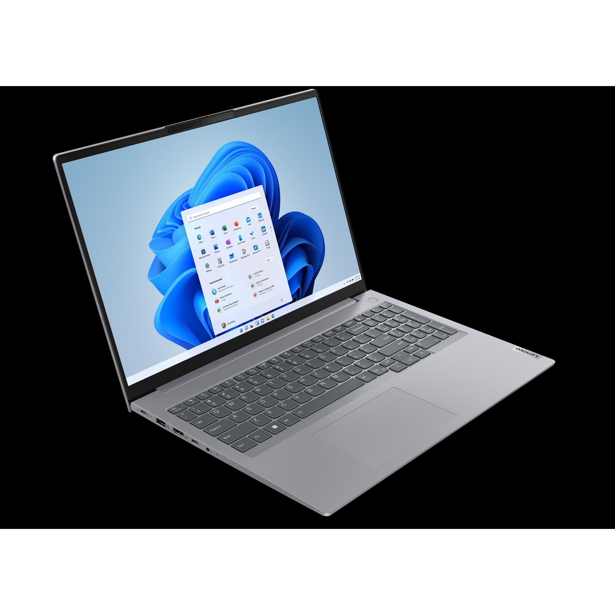 Thumbnail - Lenovo ThinkBook 16 Gen 6 (16", Intel Core i5-1335U, 16 GB, 512 GB, DE), Notebook, Grau