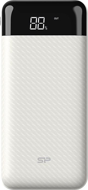 Silicon Power GP28 Power Bank 10000mAH White (10000 mAh, 37 Wh)