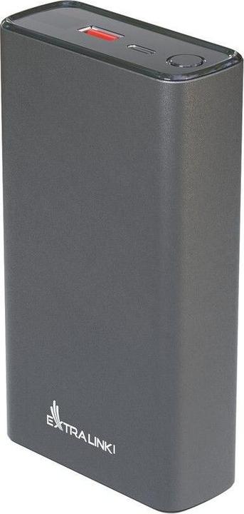 Actual product image Extralink EPB-126 20000mAh Srebrny | Powerbank | Power bank, 45W PD, USB-C (20000 mAh, 45 W, 74 Wh)