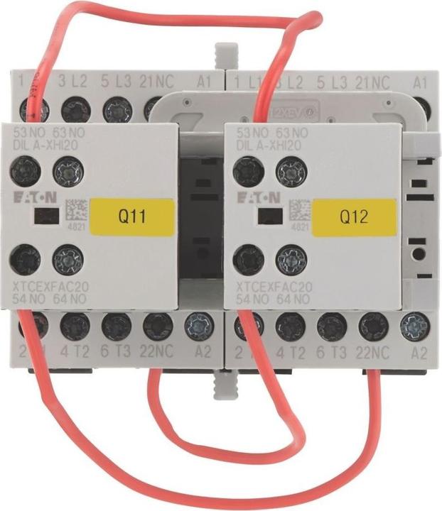 Actual product image Eaton Reversing contactor 4kW/400V AC DIULM9/21 230V50HZ