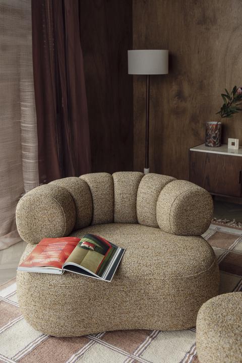 Produktbild Dutchbone Lounge Chair Duvane Brown