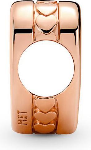 Immagine prodotto Pandora Charm a forma di cuore (Metallo, placcato oro rosa)