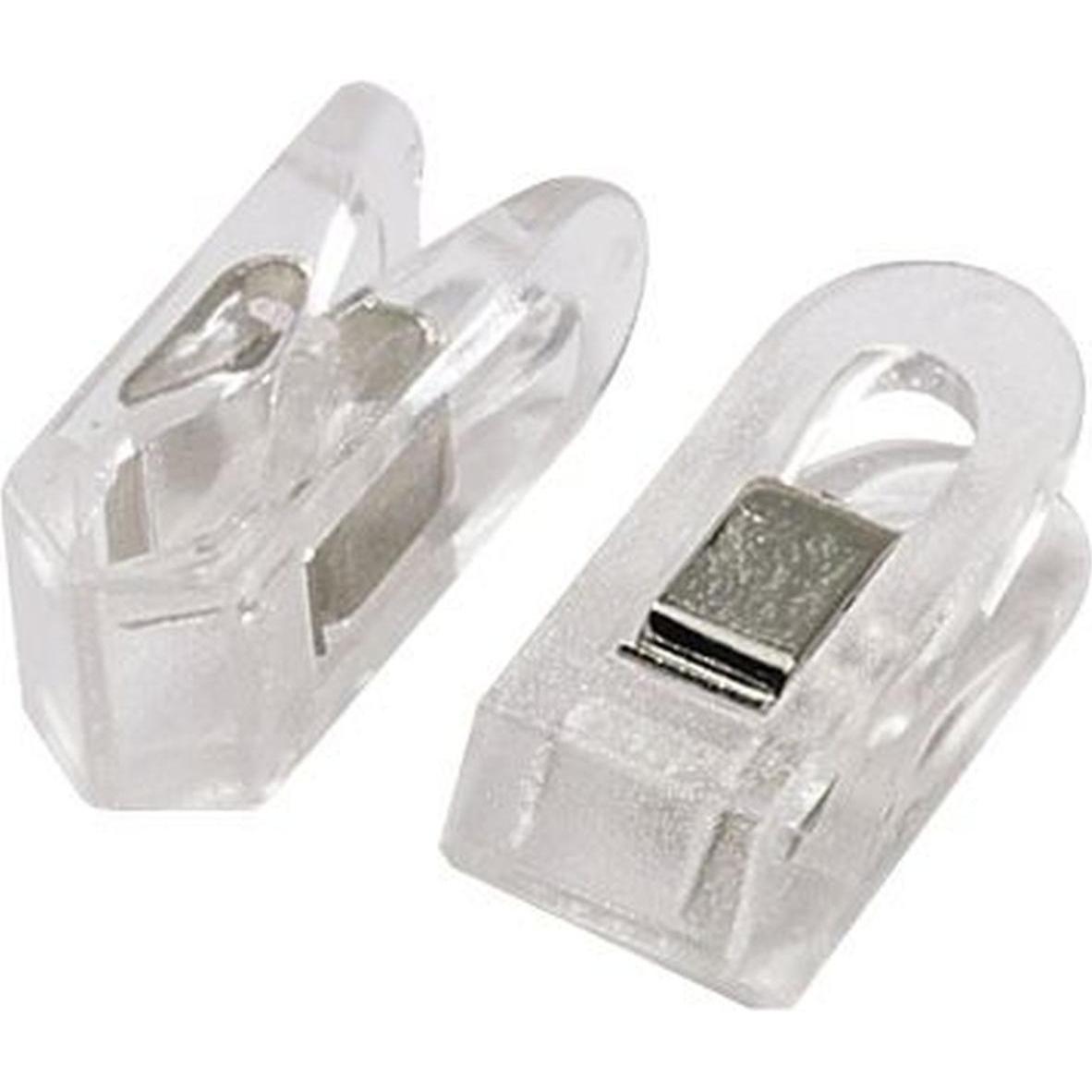 Laurel, Büroklammer, Briefklemmer Multi Clip Pegy 10x25mm VE=100 Stück kristall (1 x)
