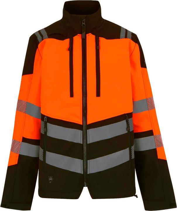 Actual product image Regatta Mens X-Pro Hi-Vis 3 Layer Soft Shell Jacket (3XL)