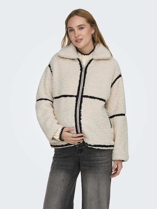 Produktbild Only Maternity OLMPARIS Teddyfell Jacke Teddyfell Jacke (XL)