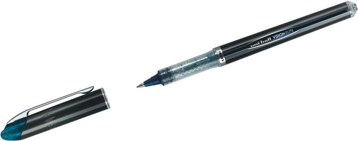 Produktbild Uni-ball Tintenroller VISION ELITE (UB-205), blauschwarz (Chrom, Blau, Schwarz, 1 x)