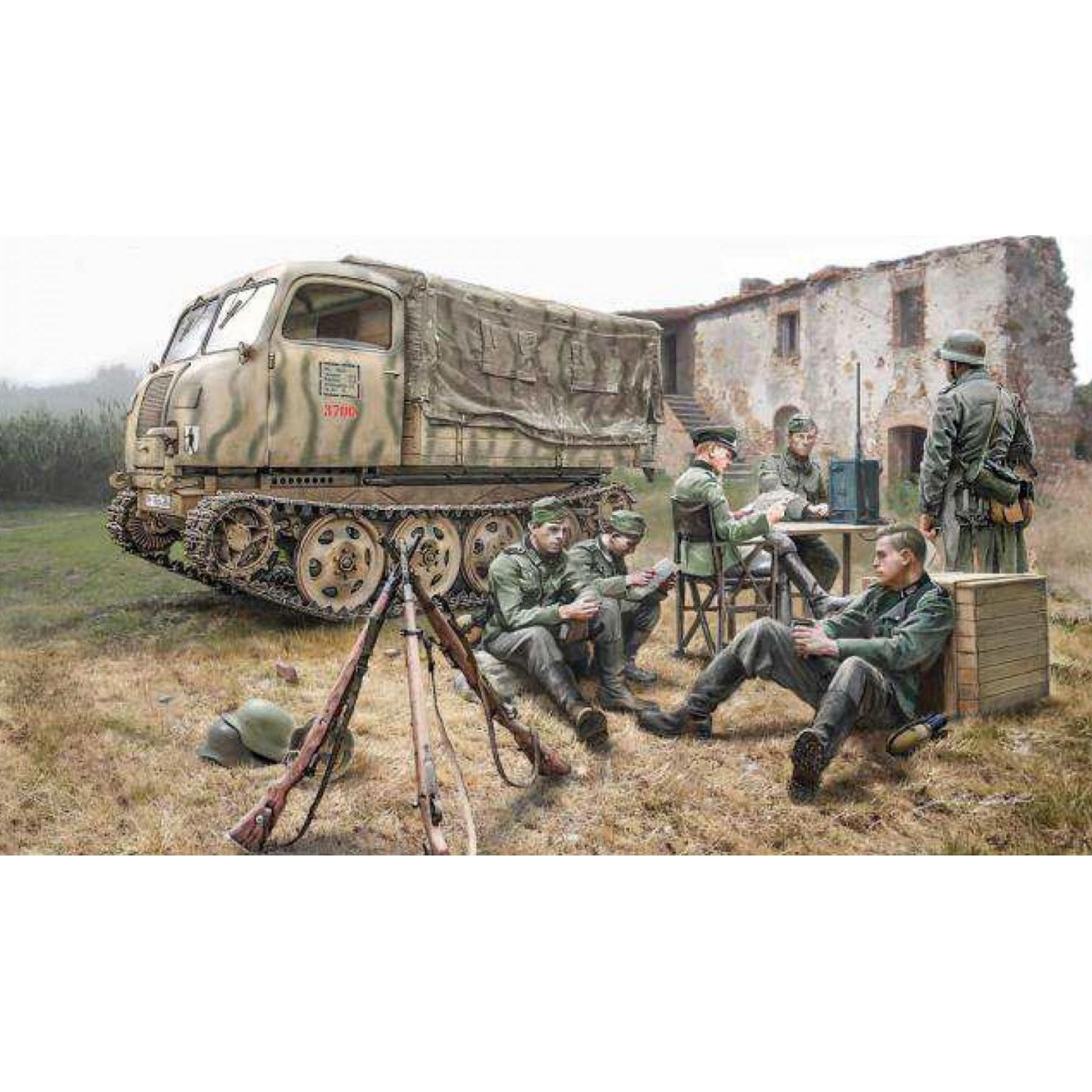 Italeri STEYR RSO/01 with GERMAN SOLDIERS (6549)