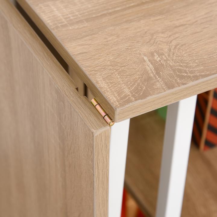 Produktbild Homcom Schreibtisch einklappbar und auf Rollen (107 x 55 x 76 cm)
