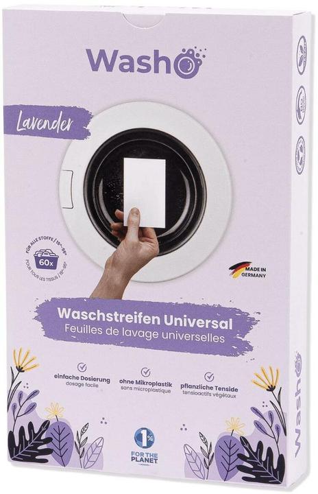 Image du produit Washo Bande de lavage (60 Cycles de lavage, Linge de toilette)