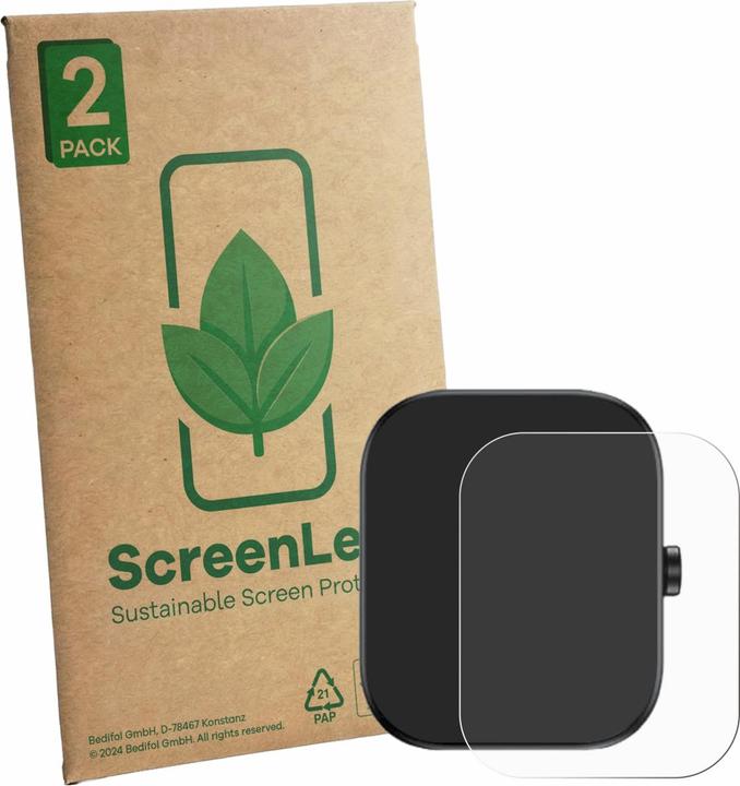 Produktbild ScreenLeaf Schutzfolie für MFVLP D16 nachhaltiger Displayschutz Display Schutz Folie Klar Transparent