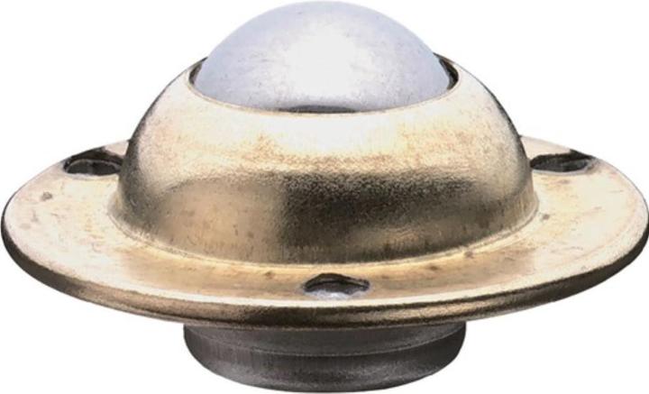 BS Rollen Kogelwiel stalen kogel Ø 17 mm staal verzinkt Draagvermogen 15 kg