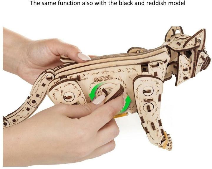 Image du produit Eco Wood Art Chaton - Kit de construction en bois 3D