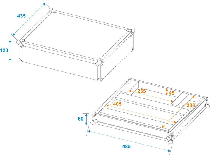 Image du produit Roadinger Flightcase TRM-422 (Boîtier 19)